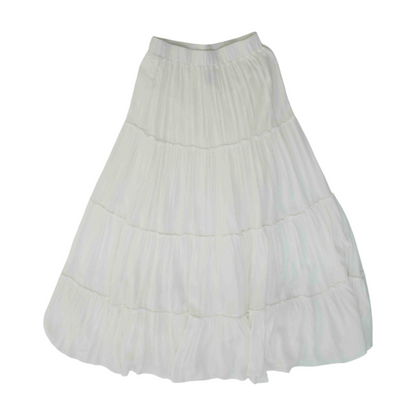 White Maxi Skirt