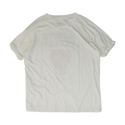 White Solid T-Shirt