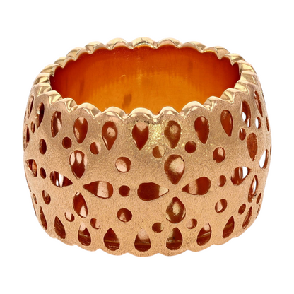 18K Rose Gold Band Ring