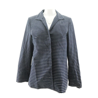 Navy Striped Blazer