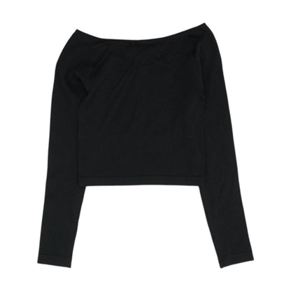 Black Knit Top