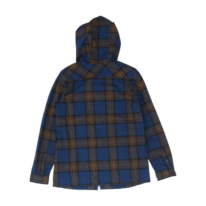 Blue Plaid Active Jacket
