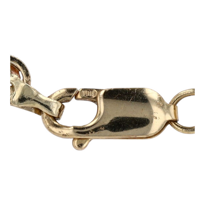 10K Two-Tone Gold Chain Necklace