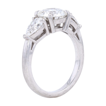 2 1/10 ctw Platinum Diamond Engagement Ring