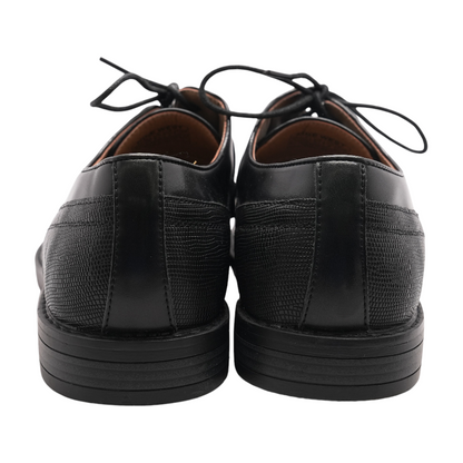 Black Lace-Up Dress Shoes