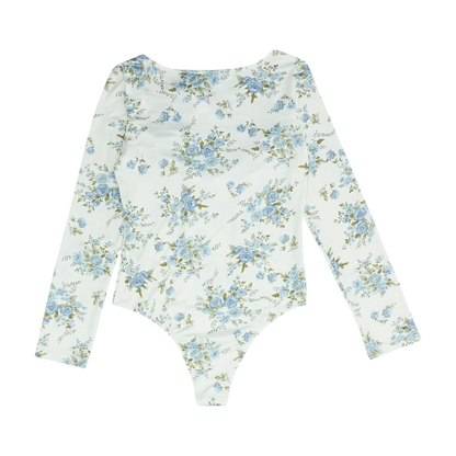 Ivory Bodysuit Blouse