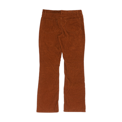 Brown Bootcut Pants