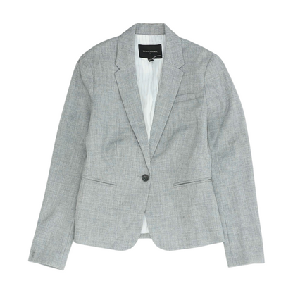 Gray Solid Blazer