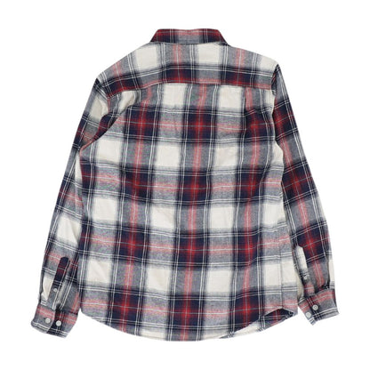 Red Plaid Flannel Button Down