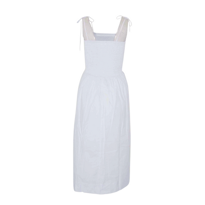 White Midi Dress