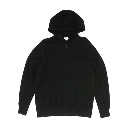 Black Solid Pullover Sweater