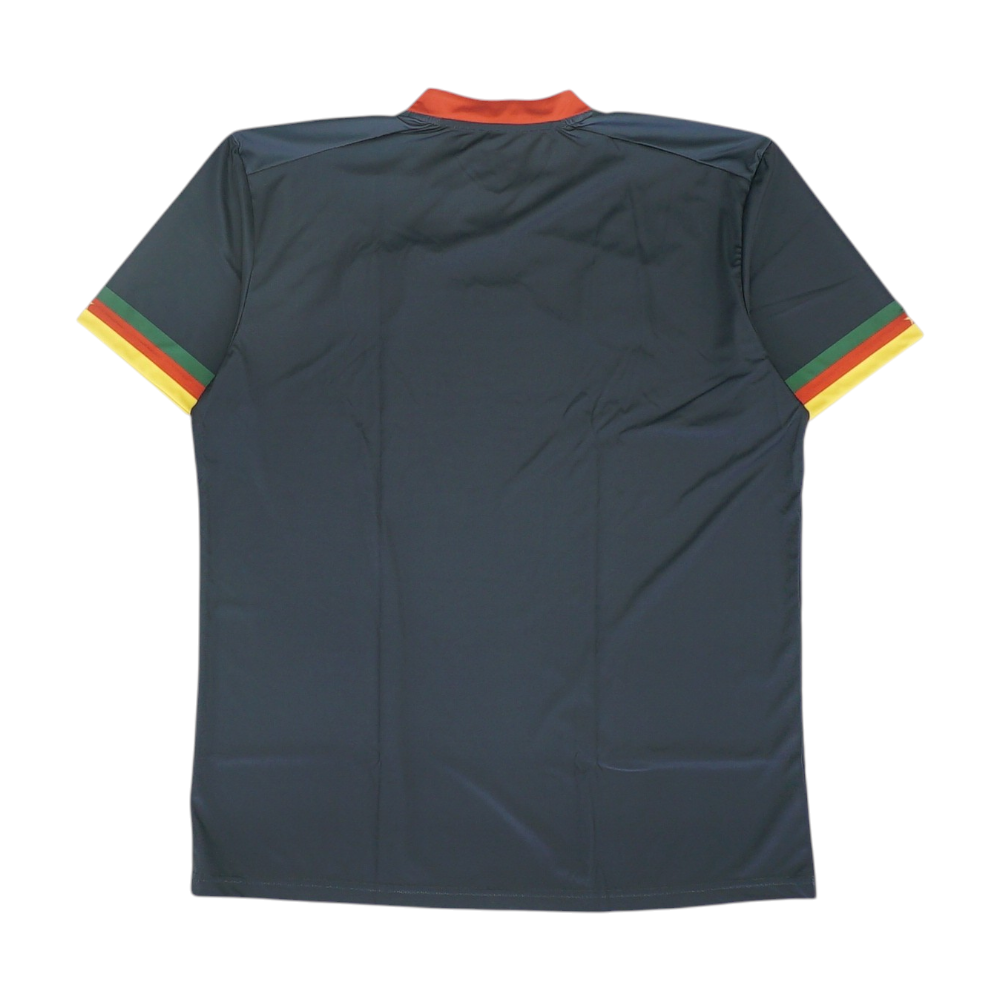 Men's Black Camerooian Football Federation Short Sleeve Jersey