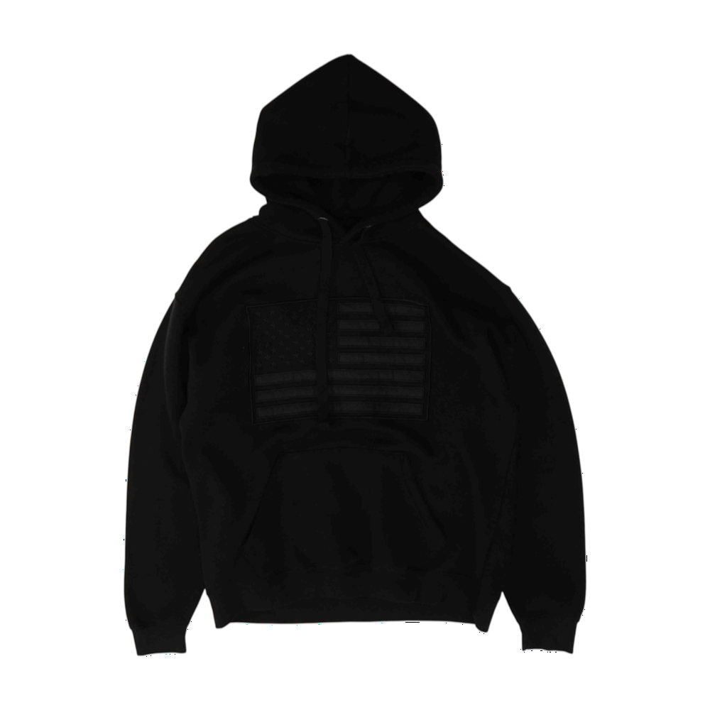 Wild Wear Black Solid Hoodie Pullover – Image 1