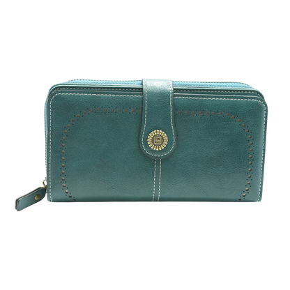 Green Continental Wallet
