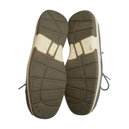 Gray Lace-Up Casual Shoes