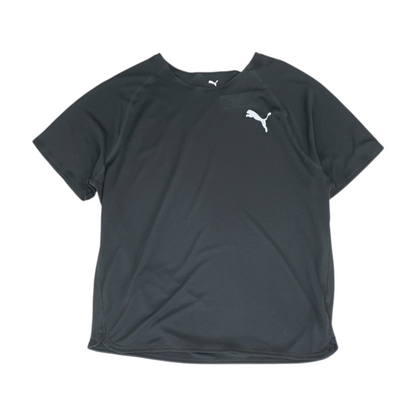 Black Solid Active T-Shirt