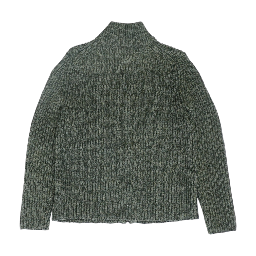 Banana Republic Green Solid Cardigan Sweater – Image 2