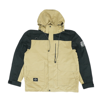 Khaki Solid Jacket