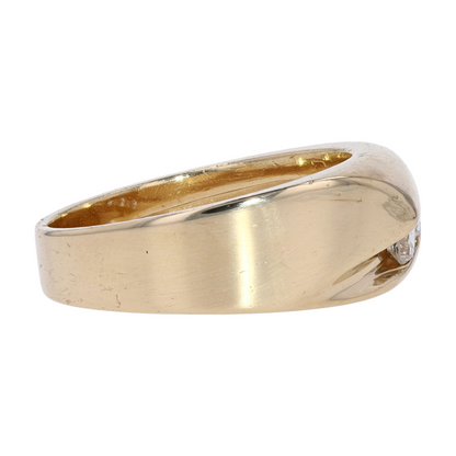 3/8 ctw 14K Yellow Gold Diamond Band