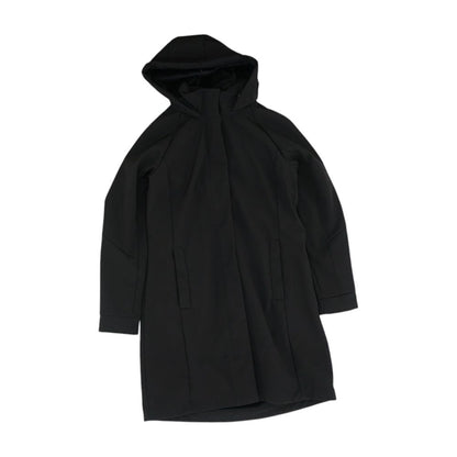 Black Solid Active Coat