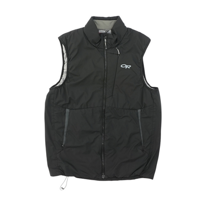 Black Solid Vest