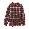 Multi Plaid Flannel Button Down