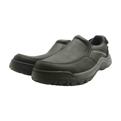 Black Slip-On Casual Shoes