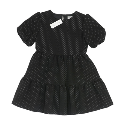 Black Print Dress