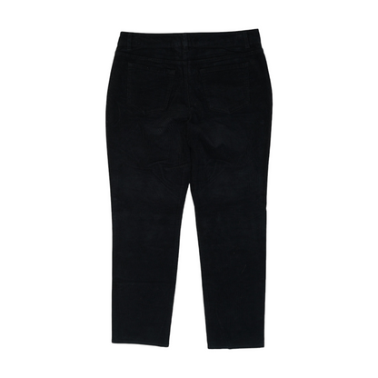 Black Petite Straight Pants