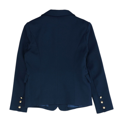 Navy Solid Blazer