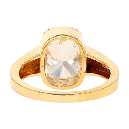 3 ctw 14K Yellow Gold Lab Grown Diamond Engagement Ring