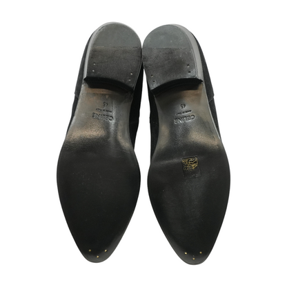 Black Suede Chelsea Boots