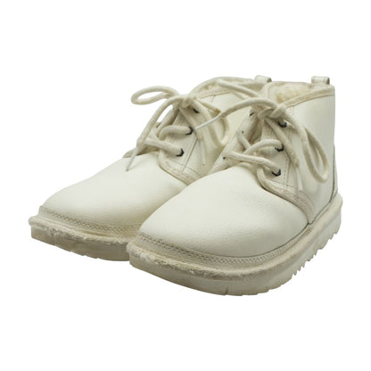 Neumel 2 White Leather Boots