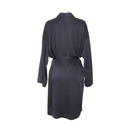Black Solid Robe