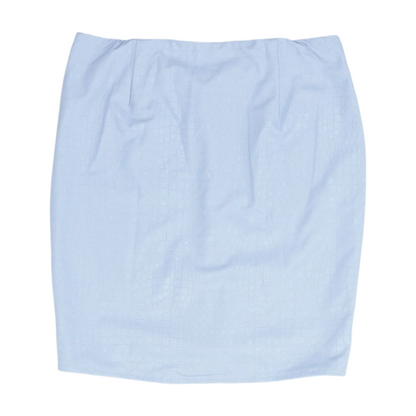 Lavender Plus Animal Print Mini Skirt