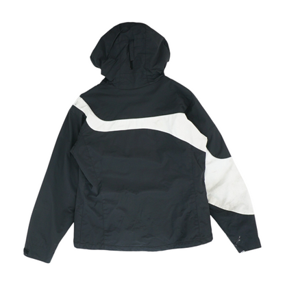 Vintage Black Color Block Jacket
