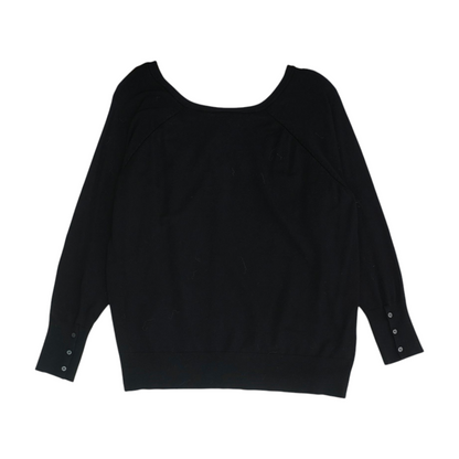 Black Plus Cardigan Sweater