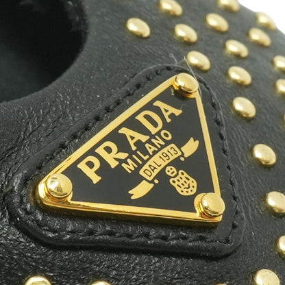 Studded Nappa Leather Ballerinas