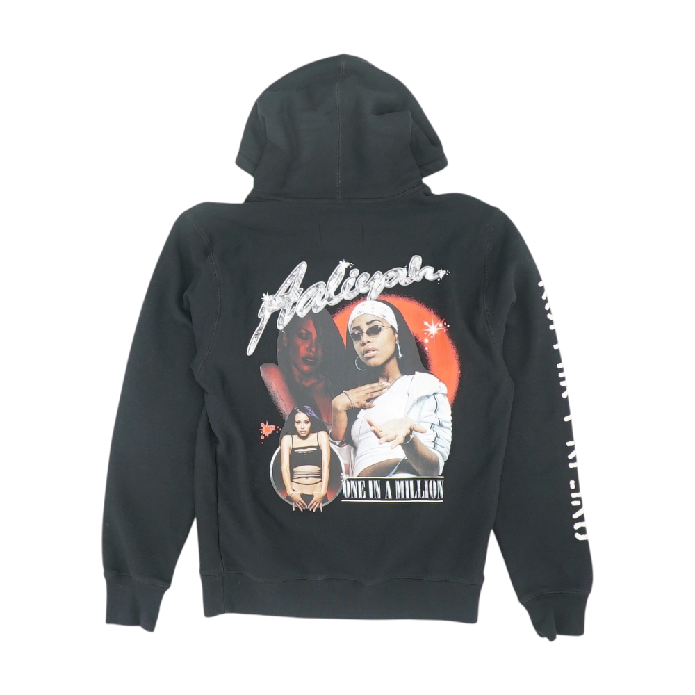 Black Solid Hoodie Pullover