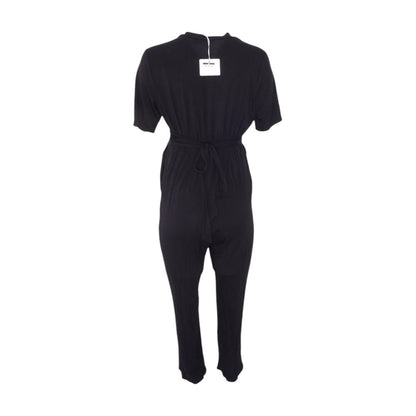 Black Maternity Jumpsuit