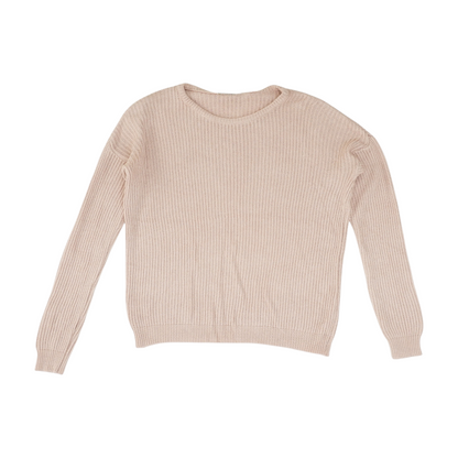 Beige Cardigan Sweater