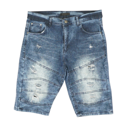 Blue Denim Shorts