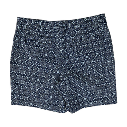 Navy Print Chino Shorts