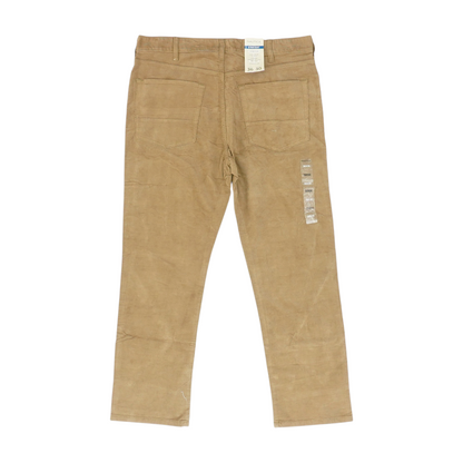 Brown Straight Pants