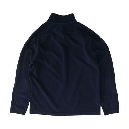 Navy Solid 1/4 Zip Pullover