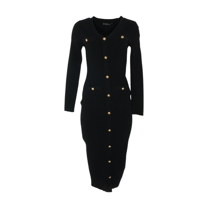 Black Midi Dress