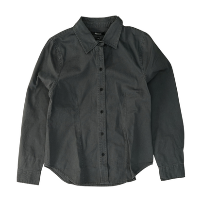 Gray Button Down