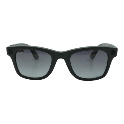 Black Meta Wayfarer Smart Glasses