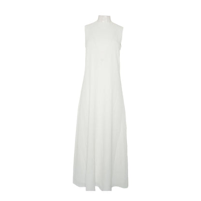 White Midi Dress Set
