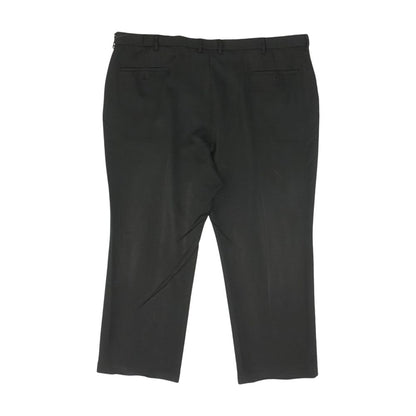 Black Solid Dress Pants